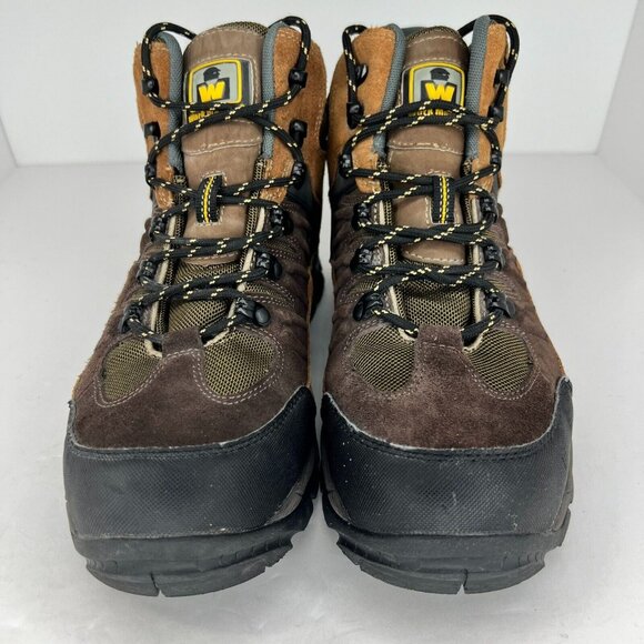 Work Master Mens DEV-7 Multicolor Mid Round Toe Lace Up Size 10.5M Hiking Boots - Picture 3 of 9